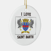 Love Saint Barth Keramisch Ornament (Rechts)