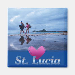 Love Saint Lucia Magneet