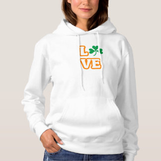 "LOVE" (SAINT PATRICK'S EDITION) Vrouwen Hoodie