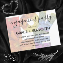 LOVE Same-Sex Wedding Engagement Party