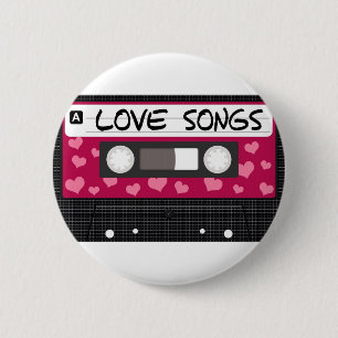 Love Sames Tape Ronde Button 5,7 Cm