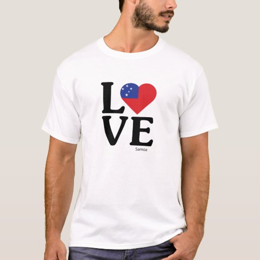 Love Samoa T-shirt (Voorkant)