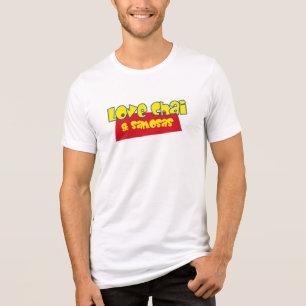 Love Samosa's Grappig Design Indiase T-shirt Desig