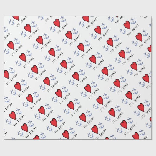 love san diego cadeaupapier (Vlak)