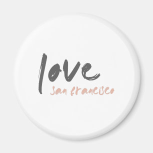 Love San Francisco California USA City Frisco Magneet