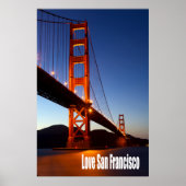 Love San Francisco Poster (Voorkant)