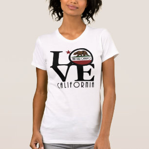 LOVE San Lis Obispo California T-shirt