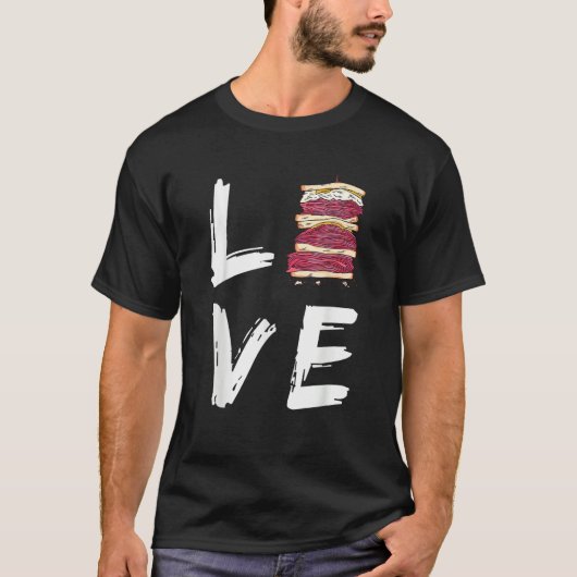 Love Sandwich  National Sandwich Day Food T-shirt (Voorkant)