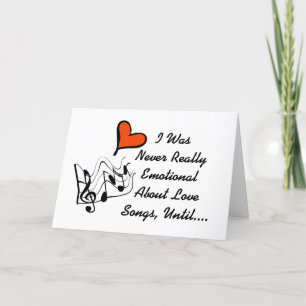 Love Sangen Valentijnsdag Card Kaart