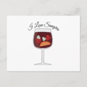 Love Sangria Briefkaart (Voorkant)