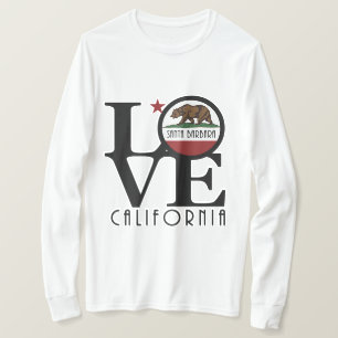 LOVE Santa Barbara Californië T-shirt
