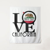 LOVE Santa Cruz Tapestry Wandkleed (Voorkant)