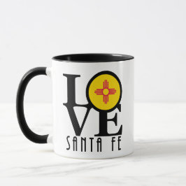LOVE Santa Fe New mexico 11oz Mok