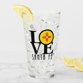 LOVE Santa Fe New Mexico Glas
