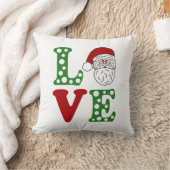 Love Santa KerstPillow Kussen (Deken)