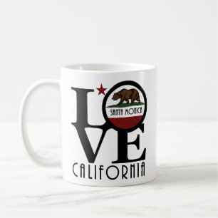 LOVE Santa Monica California11oz Koffiemok