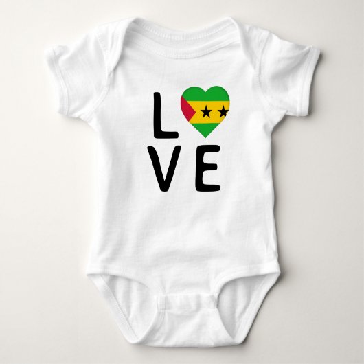 Love - Sao Tomome and Principe Flag Romper (Voorkant)