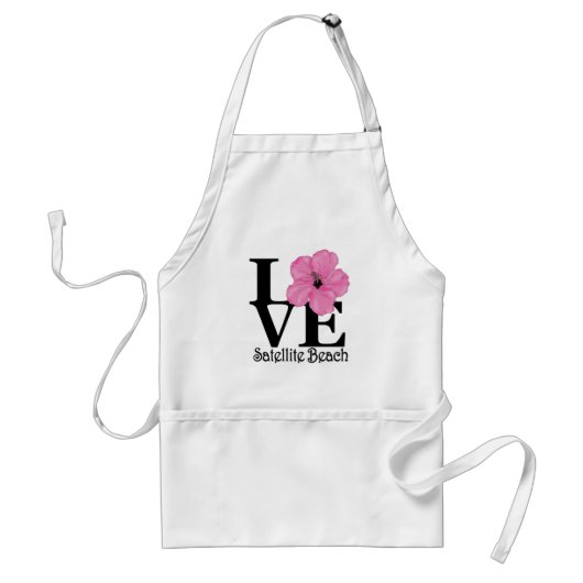 LOVE Satellietband Standaard Schort (Voorkant)