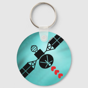 Love Satellite Sleutelhanger