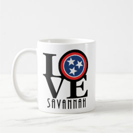 LOVE Savannah Tennessee 11oz Koffiemok