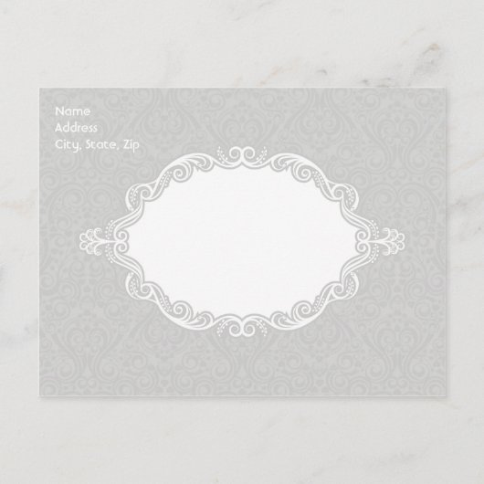 LOVE - Save the Date Briefkaart (Achterkant)