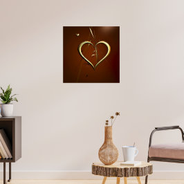 Love Scherven van Goud Poster
