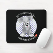 Love Schnauzer Muismat (Met muis)