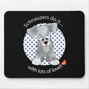 Love Schnauzer Muismat