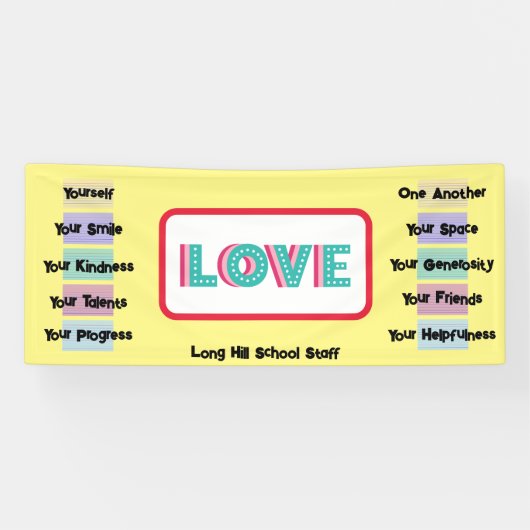 LOVE School Banner (Horizontaal)