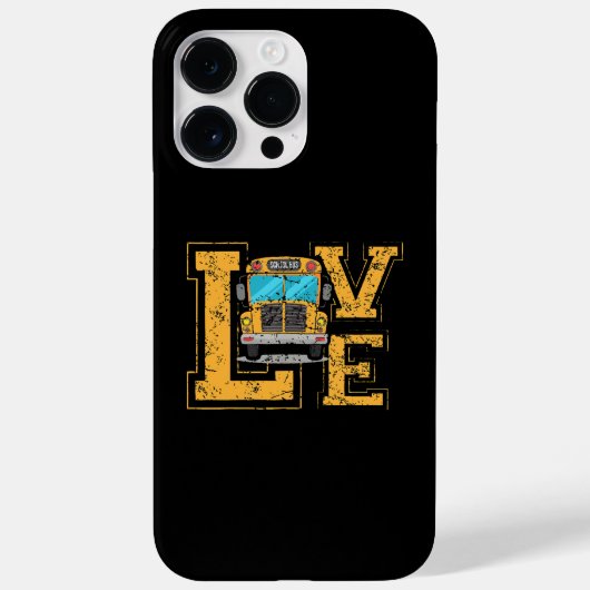 Love School Bus Driver Case-Mate iPhone Case (Achterkant)