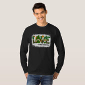 Love School Counselor Gnome Sunflower  St Patrick  T-shirt (Voorkant volledig)
