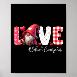 Love School Counselor Kostuum Gnome Valentijns's D Poster