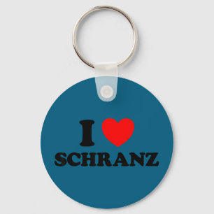 Love schranz grappige harde tekno techno Duitse fa Sleutelhanger