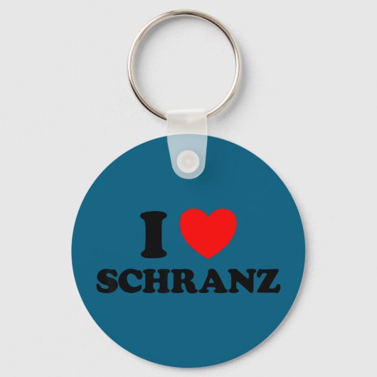 Love schranz grappige harde tekno techno Duitse fa Sleutelhanger (Voorkant)