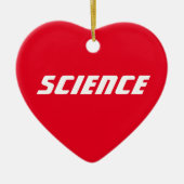 Love "Science" - Ornament (Voorkant)