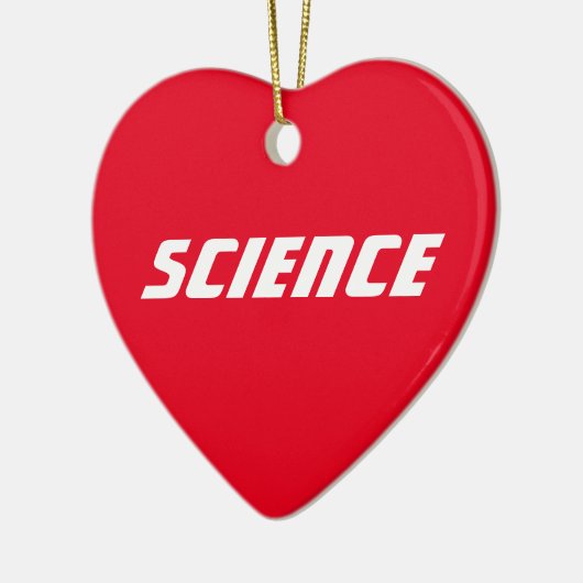 Love "Science" - Ornament (Links)