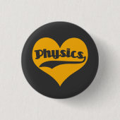 Love Science Physics Ronde Button 3,2 Cm (Voorkant)