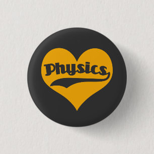Love Science Physics Ronde Button 3,2 Cm