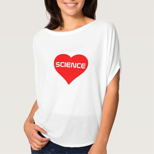 Love "Science" T-Shirt (Voorkant)