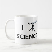 Love Science Telescope Koffiemok (Links)
