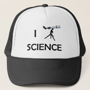 Love Science Telescope Trucker Pet