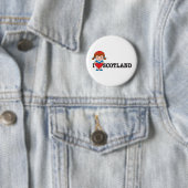 Love Scotland Ronde Button 5,7 Cm (In situ)