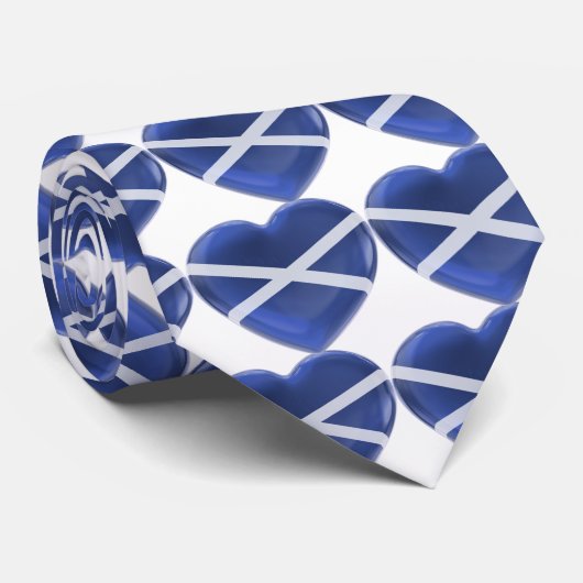 Love Scotland Stropdas (Opgerold)