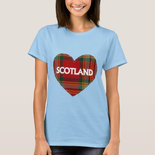Love Scotland T-shirt (Voorkant)