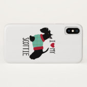Love Scottie Case-Mate iPhone Case (Achterkant (horizontaal))