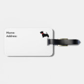 Love Scottie dog bagage label (Achterkant horizontaal)