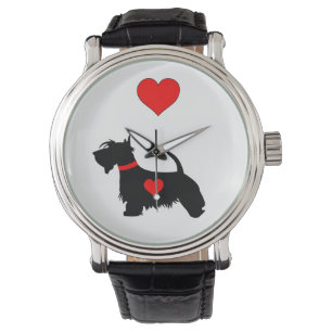 Love Scottie hondenhorloge Horloge