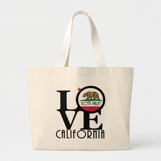 LOVE Scotts Valley Grote Tote Bag (Voorkant)