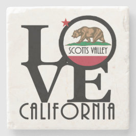 LOVE Scotts Valley Stenen Onderzetter