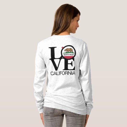 LOVE Scotts Valley T-shirt (Achterkant volledig)